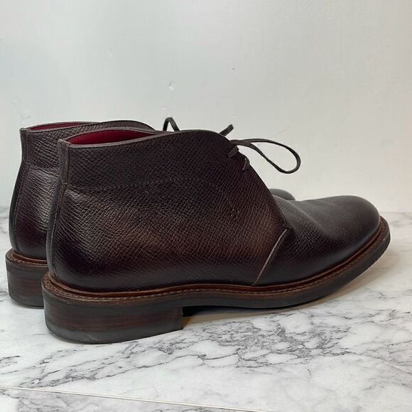 Cobbler Union Dark Brown Leather Chukka Boots 6